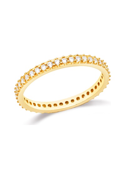 Kuyumcudukkani Tamtur Alyans Yüzük-10011-g-w Gold