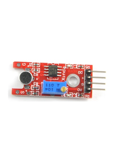 Alkatronik-Arduino Ses Algılama Mikrofon Sensör Modülü Yüksek Hassasiyet