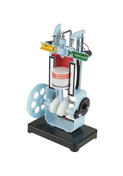Dizel Motor Modeli 4 Zamanlı İçten Yanmalı Eğitim Modeli 31008
