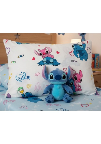 Taç Stitch Yastık Kılıfı 1 Adet 50x70 Cm. %100 Pamuk Karışık