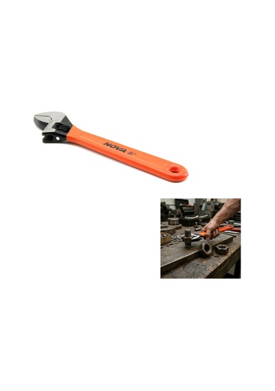 Nova Elc Kurbağacık Anahtar 200x24mm No-8" Diğer