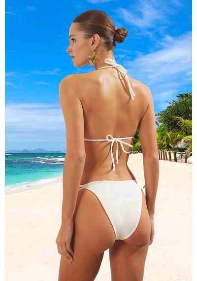 Ersefa Tasarım Bikini Takımı Ergonomik Kesim Uv Korumalı Premium Kalite Ekru