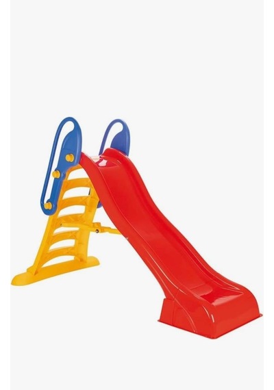 Katlanabilir Su Akışlı Maxi Su Kaydırağı 188 Cm Kırmızı Sarı Çocuklar İçin Eğlenceli Kaydırak Renkli
