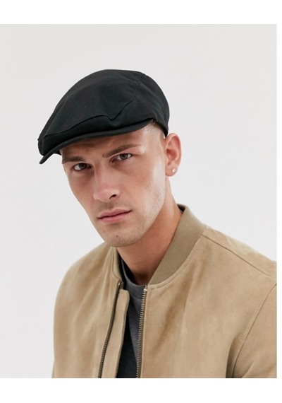 Külah Flat Cap Şapka Yün Holigan Kasket-Standart