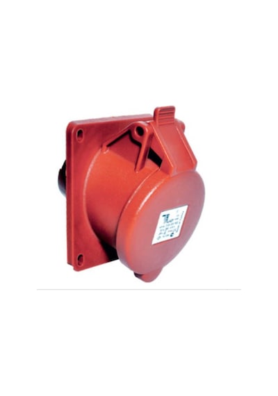 Tp Electric 3105 309 1600 5x16A Ip44 Makine Prizi Eğik