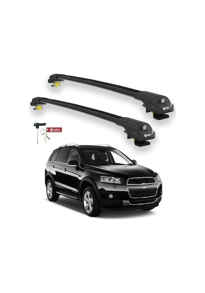 Turtle Chevrolet Captiva 2006-2018 Ara Atkı Air1 Siyah