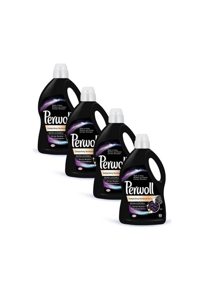 Hassas Bakım Sıvı Çamaşır Deterjanı 4 X 3l 200 Yıkama 4 Siyah Giysiler Doku&koruma Yenileme&onarım 0.75 LT - 2.5 LT - 12 KG