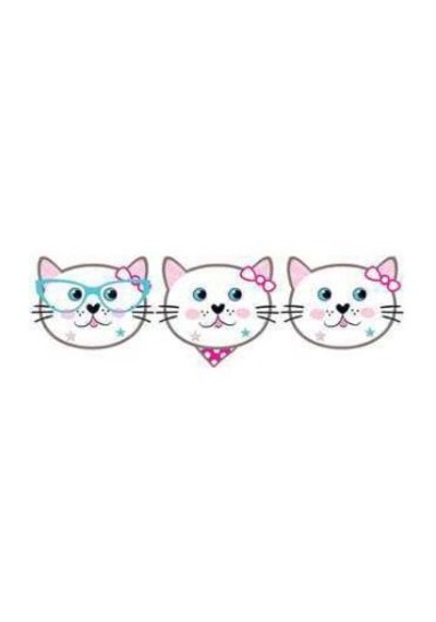 Maske Mıss Cat 6 Adet