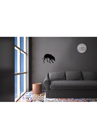 Köpek Folyo Sticker Derstv889 100cm Uzunluk Siyah