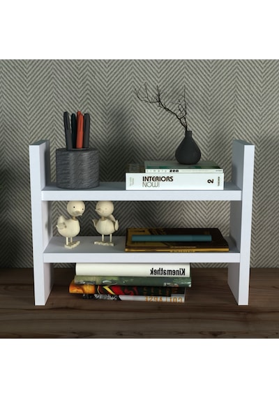 Ruum Store Ahşap Organizer Beyaz