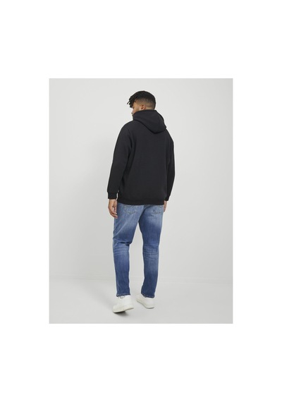 Jack & Jones Plus Büyük Beden Sweatshirt - Siyah Siyah