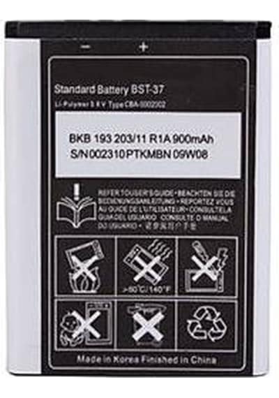 Sony Ericsson 900Mah için Bst-36 Batarya