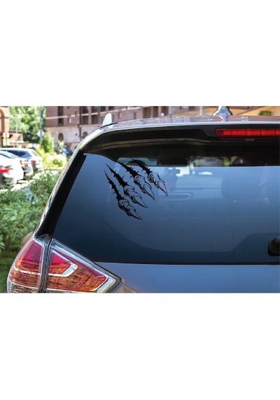 Aslan Pençeleri Tasarım Oto Sticker 2 Li Set