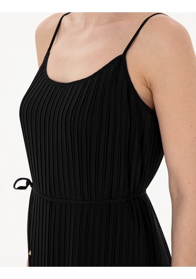 Pierre Cardin Kadın Siyah Elbise Dokuma 50301053-vr046