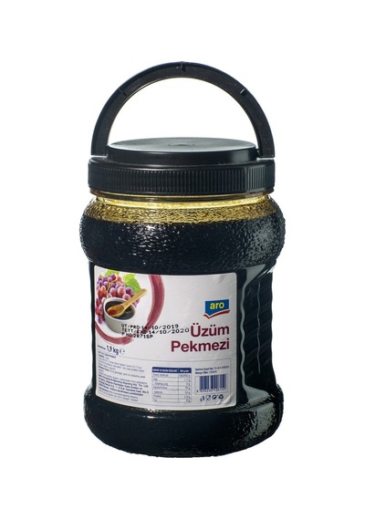 Aro Üzüm Pekmezi 1,9 Kg - Yoğun Kıvam, Doğal Lezzet 2'li Ekonomik Paket - 2 Adet Tarı