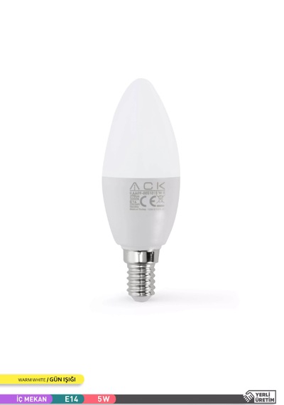 Ack 7w Led Ampül Aa09-00710 3000k Sarı Işık - Ct-4079 - 10 Adet 10'lu Paket