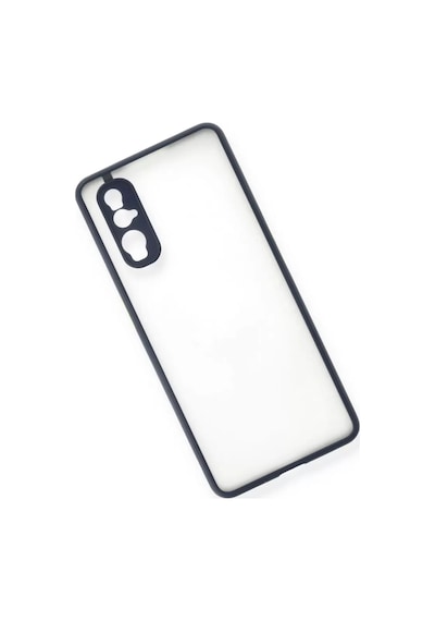 Newface Oppo Find X2 Kılıf Montreal Silikon Kapak - Lacivert