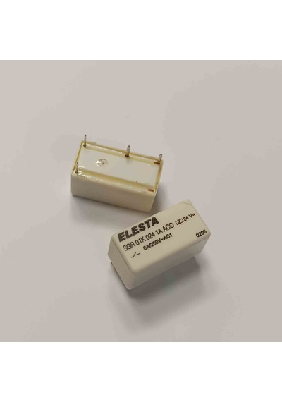 Sgr 01k 024 1a 24v 6a 1no 4pın Elesta Güç Röle 5 Adet