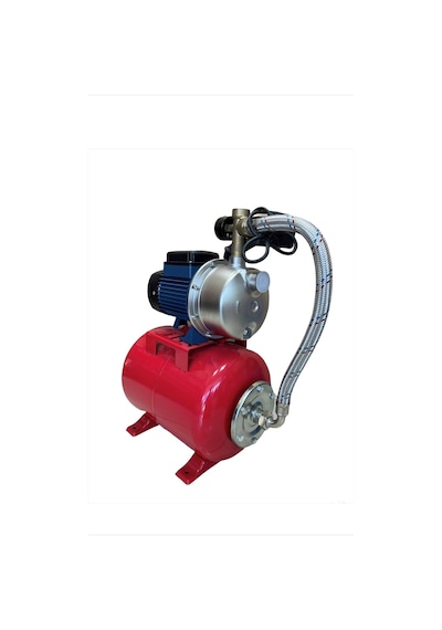 Bakır Sargı 2hp 1kw Paslanmaz Jet Hidrofor 10 Kat 20 Daire 50 Litre Tanklı 70 Metre Dik Atar Otomati