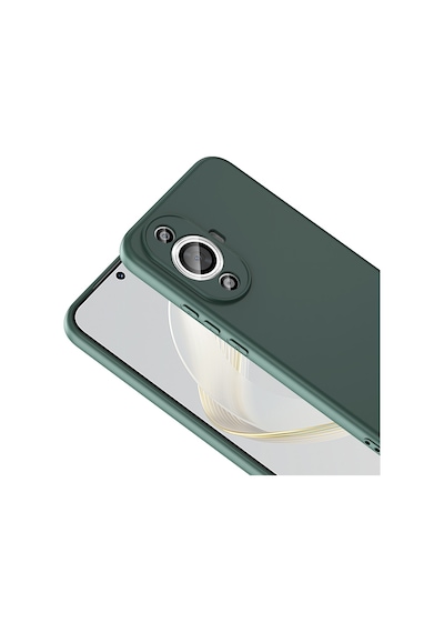 Huawei Nova 12s Uyumlu Kılıf Zore Mara Lansman Kapak-siyah