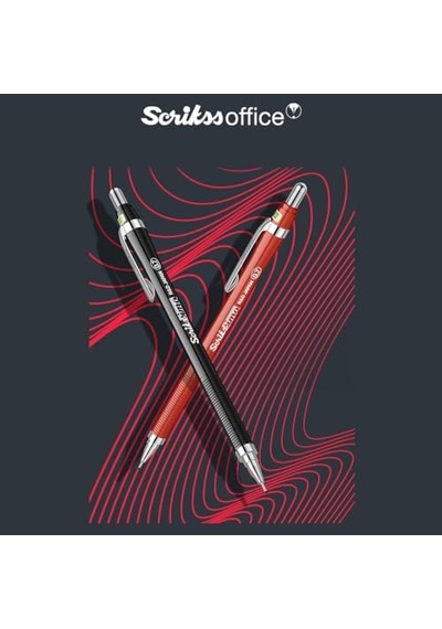 Office Simo Mekanik Kurşun Kalem Kırmızı 0.5 Mm -