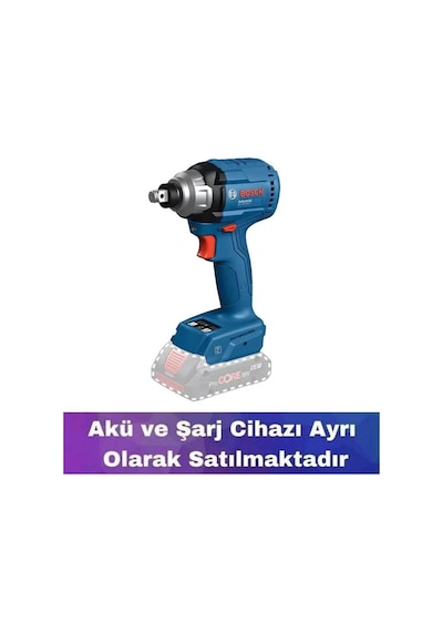Bosch Bosch Ids 18v-200t Endüstriyel Akülü Somun Sıkma Akü Ve Şarj Yoktur 06019n0020