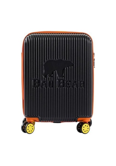 Bad Bear Logo Suitcase 23.01.80.003s Siyah Kabin Küçük Boy Valiz 40lt Siyah