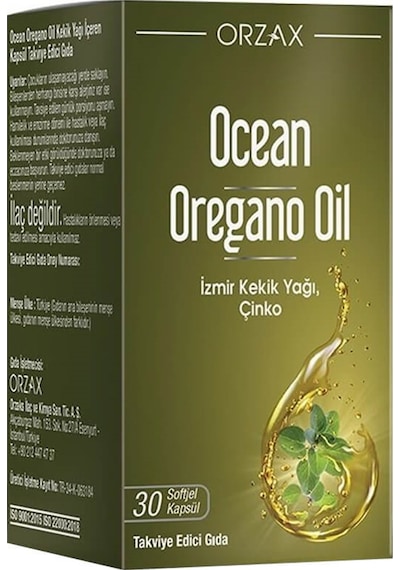 Ocean Oregano Oil 30 Kapsül