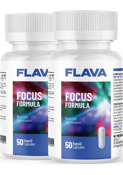 Focus Formula - 50 Kapsül X 2 Adet