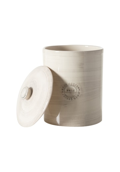 Mudo Home Barnes Vıntage Çöp Kovası 3 Lt Beyaz
