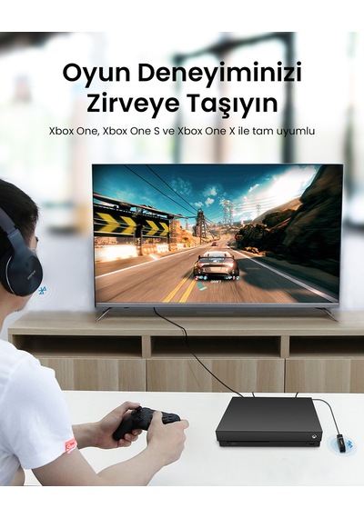 Ugreen Optik Bluetooth 5.0 Transmitter Audio Adaptör, 50213