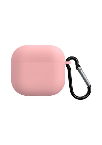 Caseonn Apple Airpods Uyumlu 5 Kılıf Askı Aparatlı Lansman Pembe