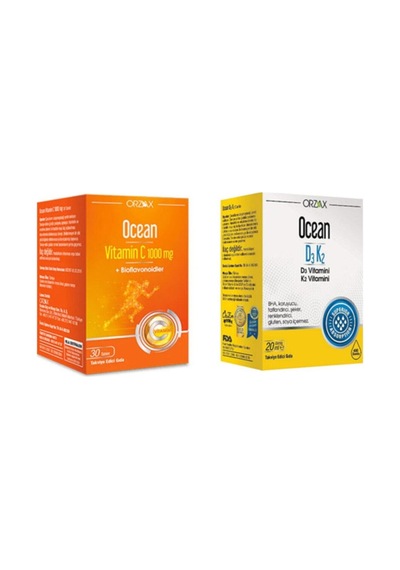 Ocean Vitamin C 1000 Mg 30 Tablet + Ocean D3k2