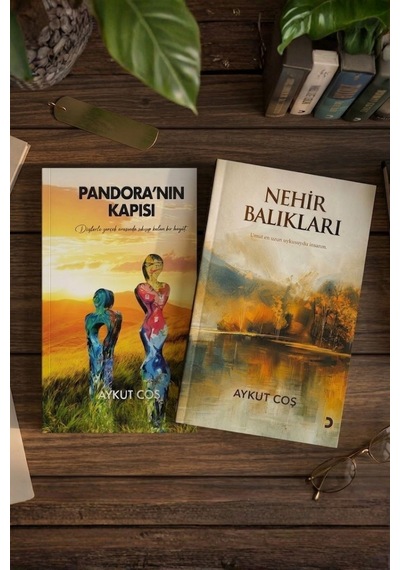 Aykut Coş 2 Li Kitap Seti Pandora Nın Kapısı - Nehir Balıkları
