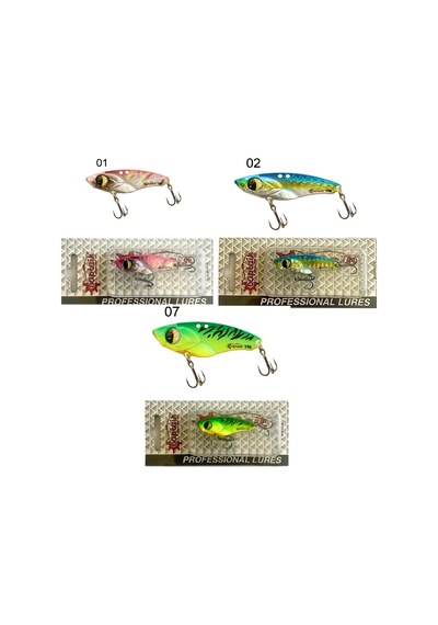 Captain Vertigal Metal Vibrasyon 10gr Lrf Suni Jig Yem