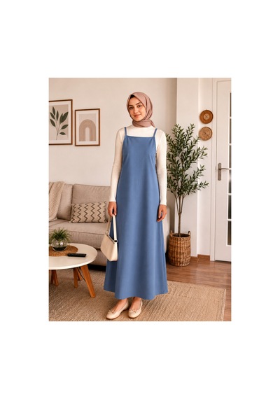 Elmoda Kadın Açık Indigo Ayarlanabilir Ip Askılı Jile Elbise Açık Indigo Açık Indigo Elmoda Kadın Açık Indigo Ayarlanabilir Ip Askılı Jile Elbise Açık Indigo Açık Indigo