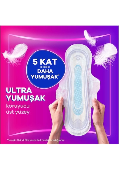 Orkid Platinum Hijyenik Ped Uzun Extra Boy 3 6 Adet Ped
