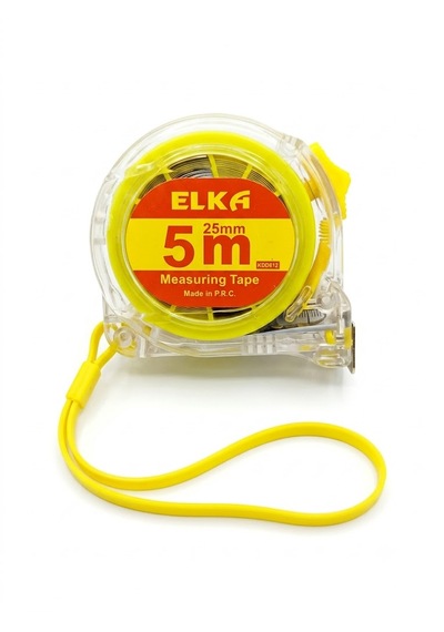 Elka Şeffaf Şerit Metreler 3m-5m 5 M
