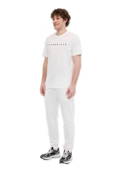Lumberjack 6m Ml Messus 11urbng2022 6fx Kısa Kolu Krem Unisex T-shirt Ekru