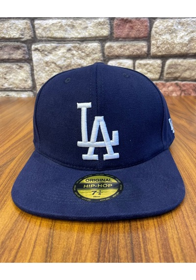La Lakers Lacivert Hiphop Snapback Rapper Basket Cap Şapka Lacivert