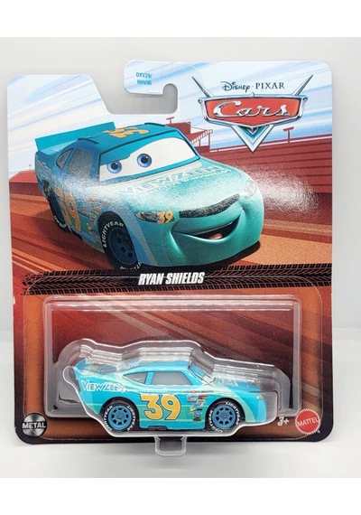 Disney Pixar Cars Ryan Shields 39 View Zeen Diecast Metal Araba Model Oyuncak Mavi
