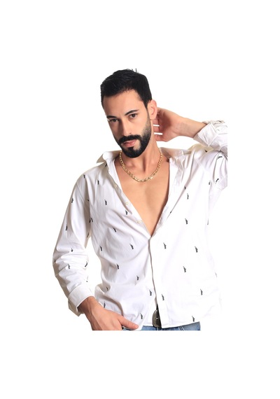 Labalaba Erkek Lak Altın Renk Kaplama Kalın Zincir Formlu Kolye Çok Renkli