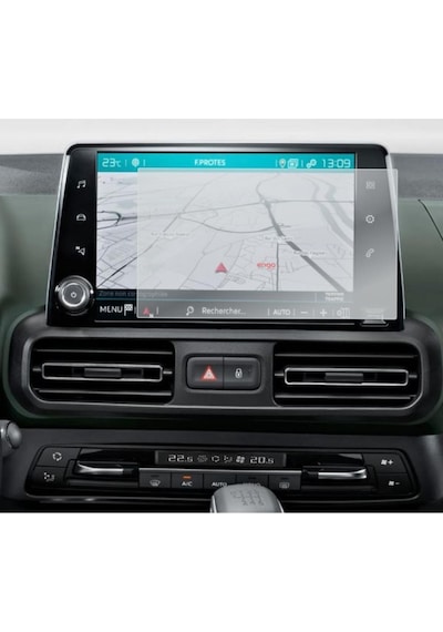 Citroen Berlingo 8 İnç Mat Ekran Koruyucu Multimedya Şeffaf