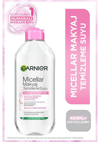 2'li Micellar Kusursuz Makyaj Temizleme Suyu 400 Ml