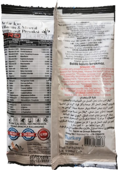 Pro Vitamin-mineral-aminoasit 1 Kutu 10 Adet