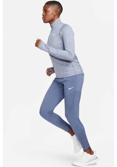 Nike Wmns Dri Fit Running Walk 7/8 Pant Yürüyüş Koşu Pantolonu Eşofman Altı Petrol Mavisi