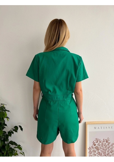 Gabardin Tulum S24761 Yeşil