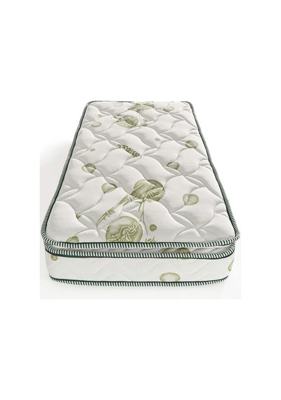 Keremce Deluxe Gold Bambu 80x130 Lüks Pedli Yaylı Yatak Beyaz