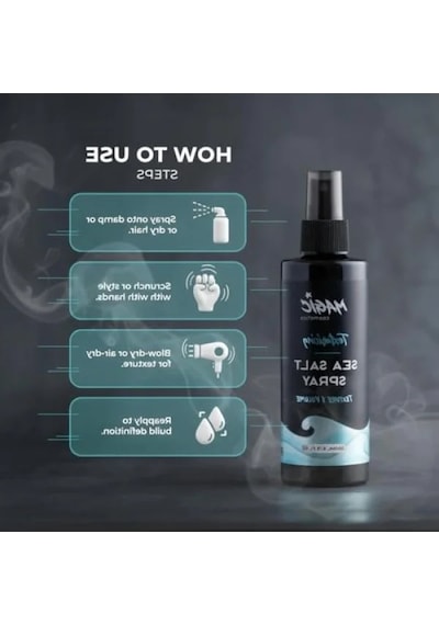 Deniz Tuzu Saç Spreyi - 200 Ml, Doğal Dalgalar