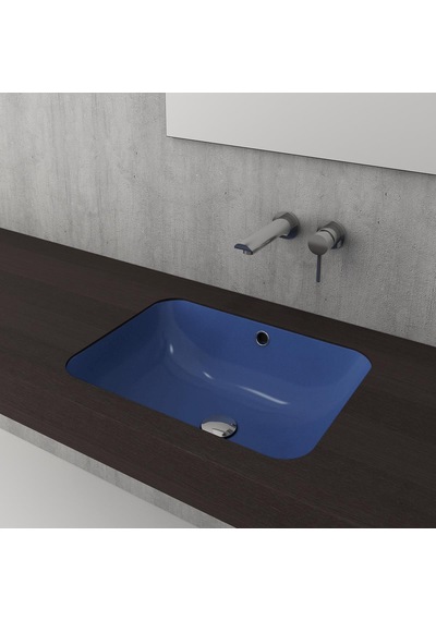 Bocchi Tezgahaltı Lavabo 55 CM Capri Mavi 1006-024-0125